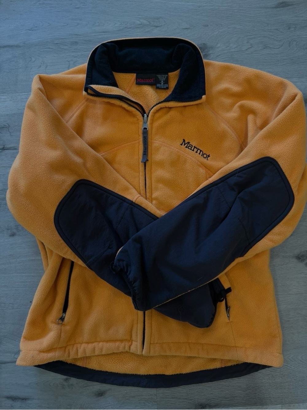 Marmot 2000’s Women’s Yellow Fleece Jacket